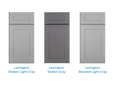 Gray Shaker Kitchen Cabinets