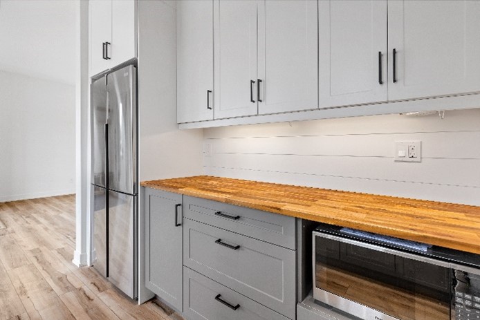 Timeless Gray Cabinets